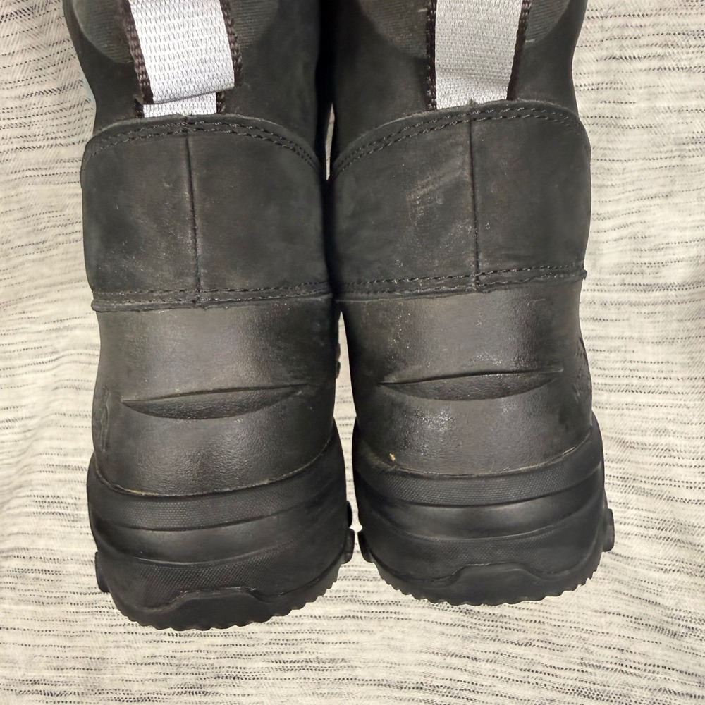 The North Face Yukiona Pull On Ankle Boots 9.5 Quilted Winter Waterproof Lined - Picture 5 of 7
